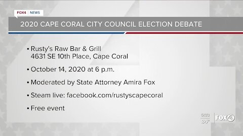 2020 Cape Coral city council election debate