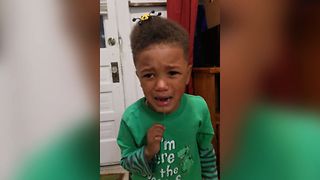 Boy Freaks Out Over Toy