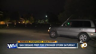 Preparations underway for potentially powerful storm