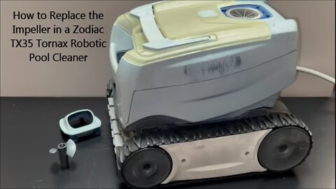 How to Replace the Impeller in a Zodiac TX35 Tornax Robotic Pool Cleaner
