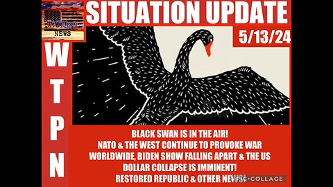 Situation Update: Black Swan Is In The Air! NATO & The West Continue To Provoke War Worldwide! Biden Show Falling Apart! The Dollar Collapse Is Imminent! – WTPN
