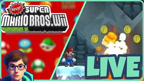 🔴 FIRE & ICE | Newer Super Mario Bros Wii