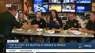 Charlotte Co. Tip a Cop fundraiser at Port Charlotte Buffalo Wings & Rings