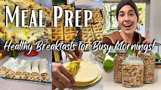 5 MAKE AHEAD BREAKFAST FREEZER MEALS To Meal Prep For An Easy Week