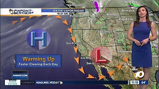 10News Pinpoint Weather with Meteorologist Megan Parry