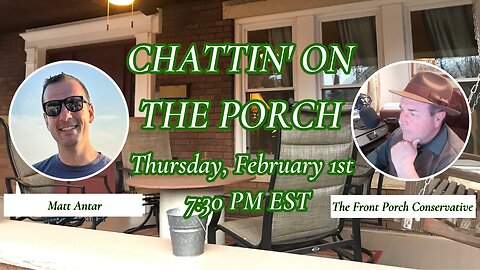 Chattin’ On The Porch…with Matt Antar