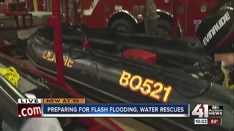 Olathe Fire warns about dangers of flash flooding