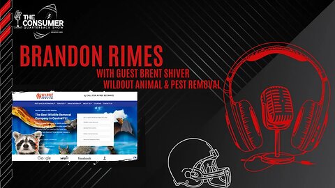 The Consumer Quarterback Show - Brent Shiver Wildout Animal & Pest Removal