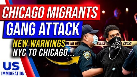 It Begins… Chicago Migrants Attack 🔥 New Warnings NYC to Chicago’s 🚨 Migrant Crisis