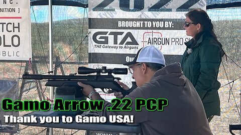AE22 - Check out the Gamo Arrow .22 PCP Airgun sent to us by Gamo USA - www.gamousa.com