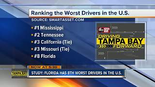 Florida no longer has the worst drivers in the nation, study finds