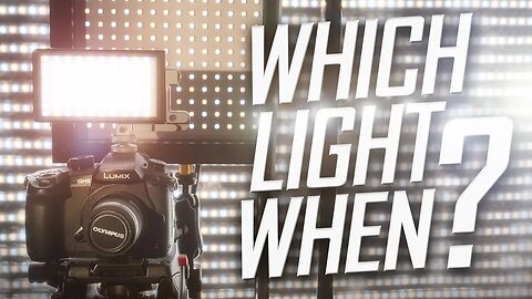Which LED Lights for Each Situation? 5 Soft LED Lights for Video