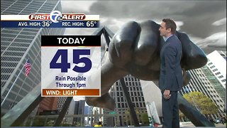 FORECAST: Rainy Friday morning