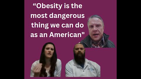 The Dangers of Obesity with Sarah & Dustin Adair and Shawn Needham R. Ph.