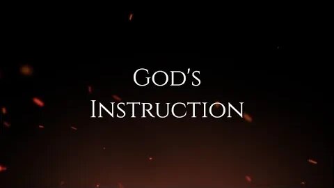 God's Instruction | 613 Commandments #1-10