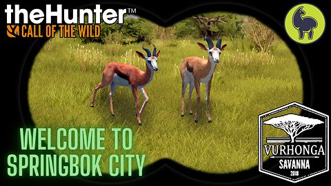 Welcome to Springbok City, Vurhonga Savanna | theHunter: Call of the Wild (PS5 4K)