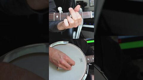 Acoustic Country Banjo Guitar Backing Track In D Minor