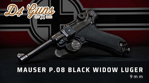 The Forgotten WWII Mauser P.08 Black Widow Luger