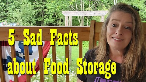 5 Sad Facts about Food Storage ~ Preparedness