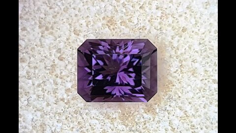Master Cut Top Quality Purple Scapolite Octagon 9.8 x 7.7mm, 3.50 Carats