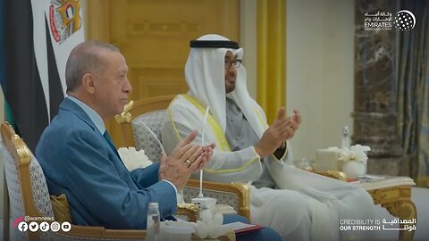 UAE and Turkish Presidents witnessed the announcement of accords and agreements worth over $50 bn