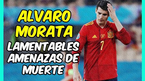 ALVARO MORATA AMEZAZADO DE MUERTE! Lamentables hechos ... ¿qué está pasando en el DEPORTE?