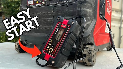 Battery MAINTAINER for GENERATOR - Harbor Freight TRICKLE CHARGER Review