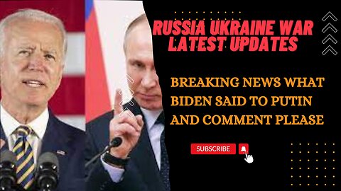 Biden says Putin trying to intimidate Ukrainians by imposing martial law in annexed regions:updates