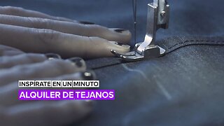 Inspírate en un minuto: Alquiler de tejanos