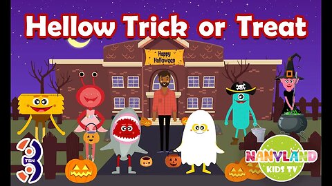 Hello, Trick Or Treat? | Knock Knock Nursery Rhymes & Kids Songs | Halloween Song for Kids Cartoon