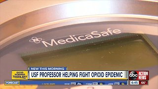 USF professor joining the fight against the opioid epidemic
