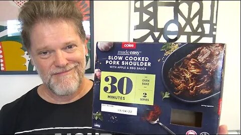 Coles Slow Cooked Pork Shoulder Cook and Review