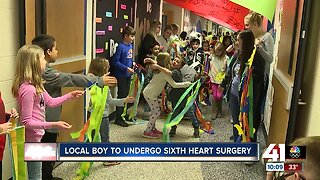 Local boy to undergo sixth heart surgery