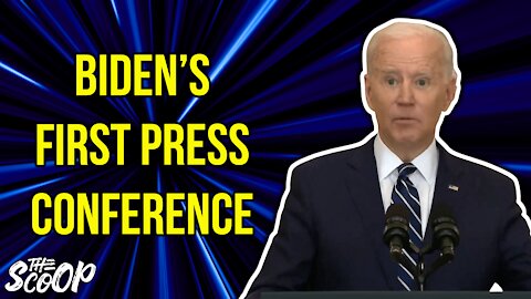 Biden's Troubled First Presser With A Cheat Sheet