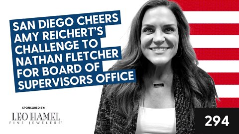 San Diego Cheers Amy Reichert’s Challenge to Nathan Fletcher for Board of Supervisors Office