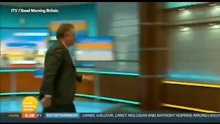 Piers Morgan Storms Off Set