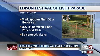 New Edison Festival parade route