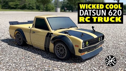 Wicked Cool Datsun 620 Sport RC Truck From Team Associated On The Apex2 Platform
