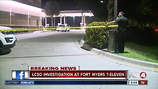 Investigation at Fort Myers convenience store early Tuesday morning