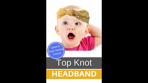 DIY Top Knot Headband /UPCYCLED t-Shirts #shorts