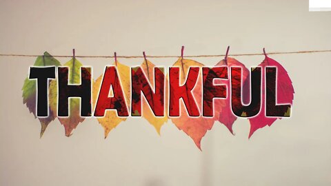 Happy Thanksgiving | Christian Thankfulness