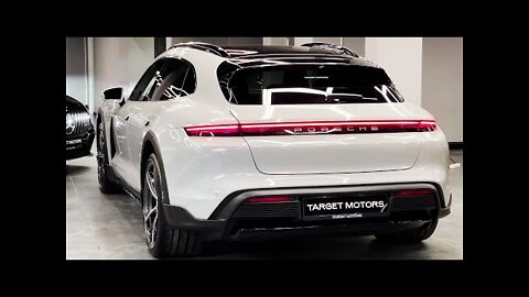 Porsche Taycan Cross (2022) - Exterior and interior details (luxury car)
