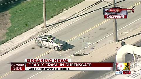 Deadly crash in Queensgate