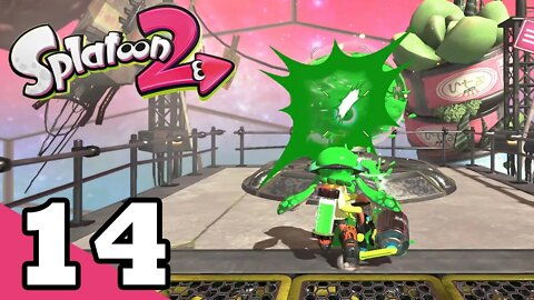Splatoon 2 Hero Mode 1000% Walkthrough Part 14 - Sector 4 All Weapons [NSW/4K][Commentary By X99]