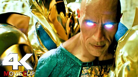 Black Adam Vs Justice Society - Full Fight Scene - Black Adam (2022) Movie CLIP 4K