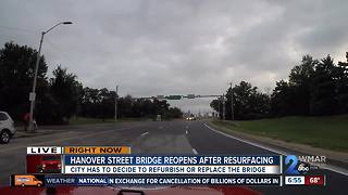 Hanover Street Bridges finally pothole free