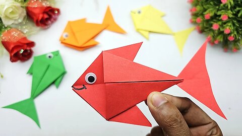 How to Make Paper Fish | DIY Paper Toy | Easy Paper Crafts Step by Step