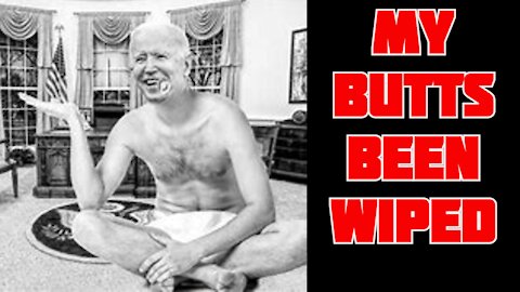 #MyButtsBeenWiped Trends After Latest Bizarre Sleepy Joe Meltdown