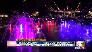 BLINK Cincinnati takes over Downtown