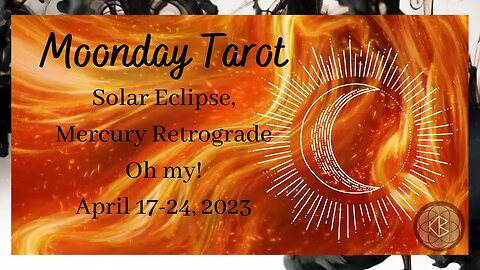 Moonday Tarot - Solar Eclipse, Merc Rx